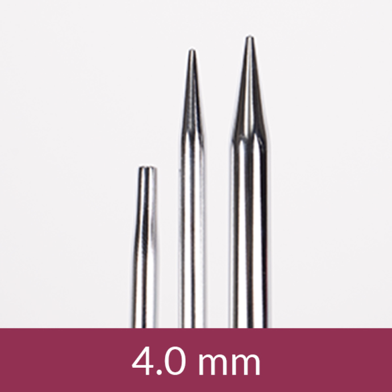 Brass Udskiftelig Rundpind 12cm 4.00mm / 4.5in US6