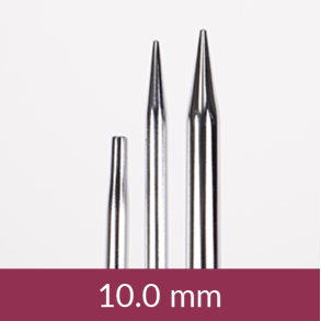 Brass Udskiftelig Rundpind 12cm 10.00mm / 4.5in US15