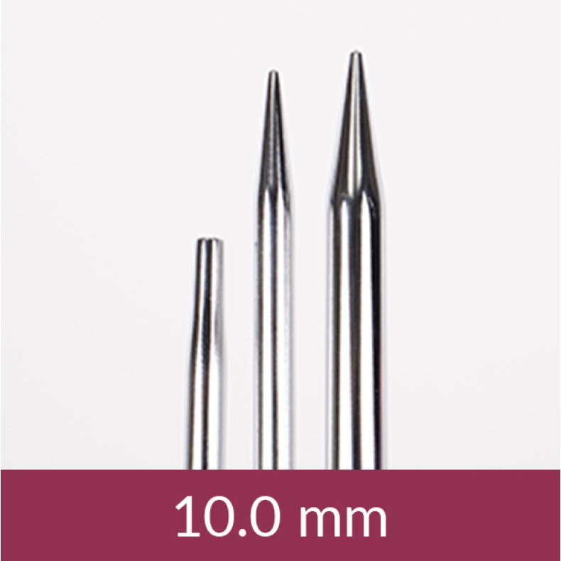 Brass Udskiftelig Rundpind 12cm 10.00mm / 4.5in US15