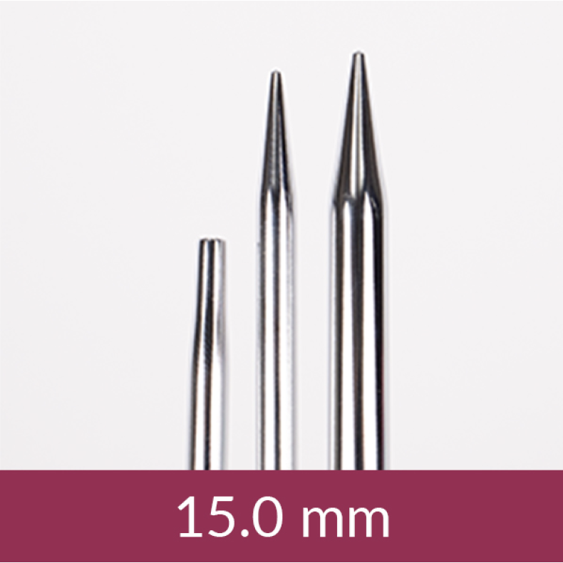 Brass Udskiftelig Rundpind 12cm 15.00mm / 4.5in US19